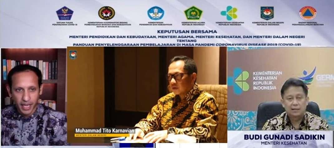 Dorong Akselerasi PTM, Pemerintah Umumkan SKB Empat Menteri